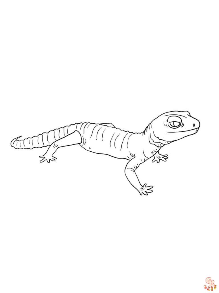 Printable Gecko Coloring Pages Free For Kids And Adults