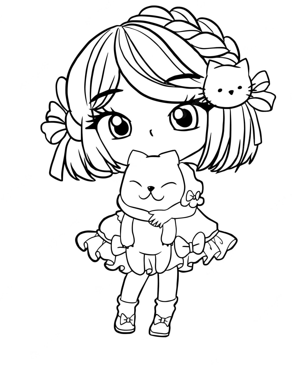 Printable Girly Coloring Pages Free For Kids And Adults