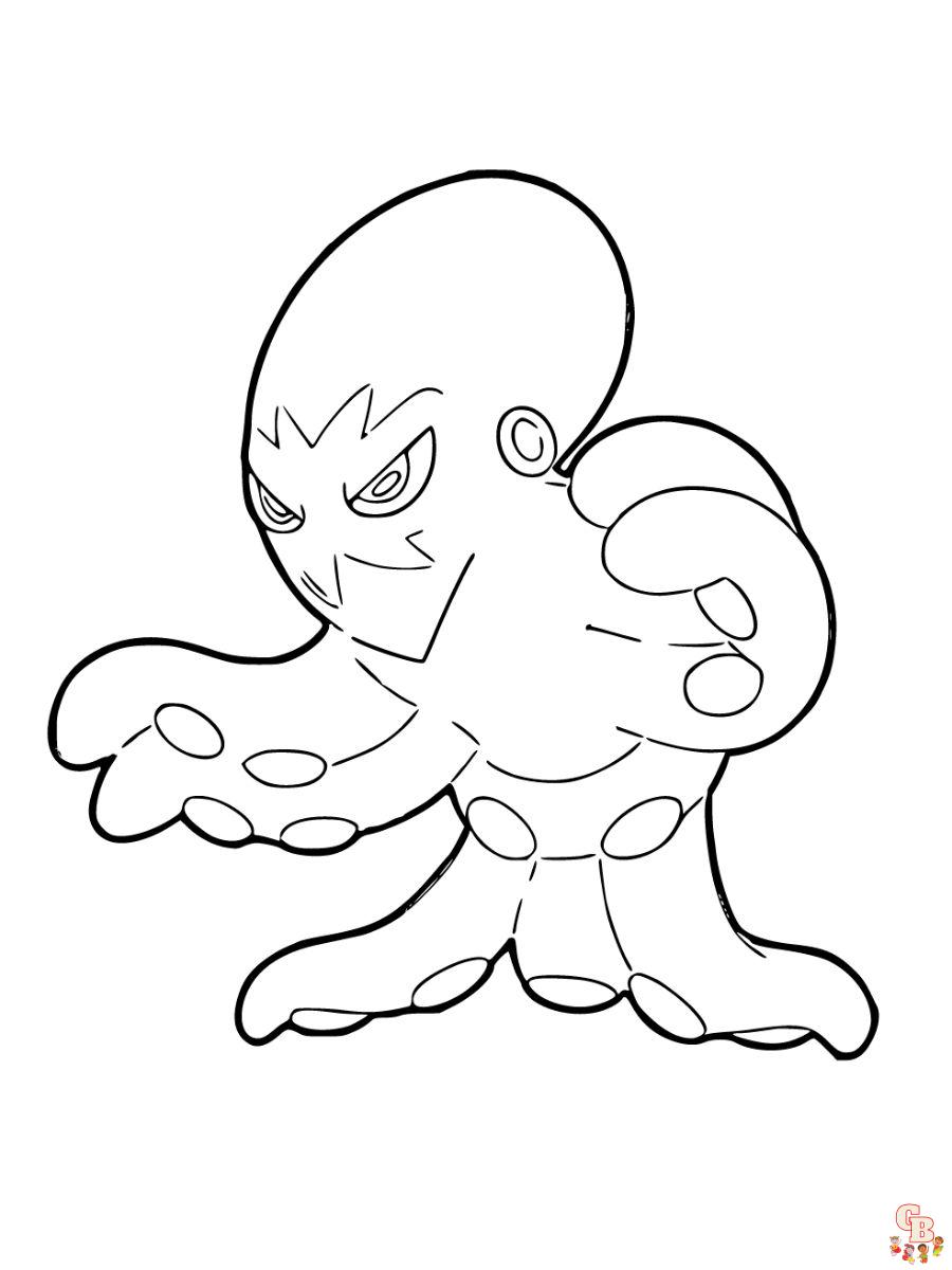 Grapploct coloring page