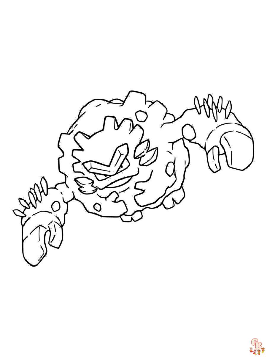 Graveler coloring pages