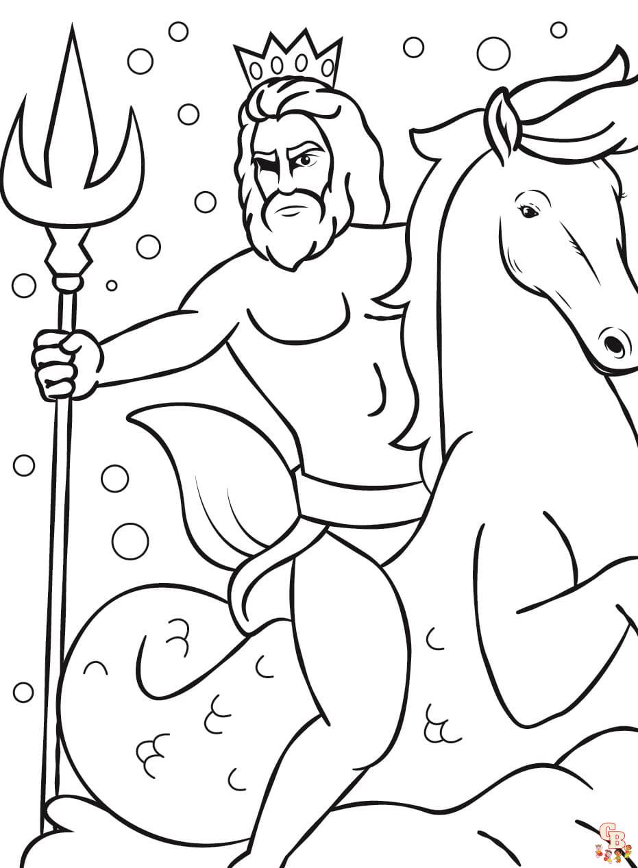 Greek Mythology Coloring Pages