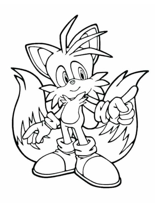 100+ Sonic the Hedgehog Coloring Pages Free - GBColoring