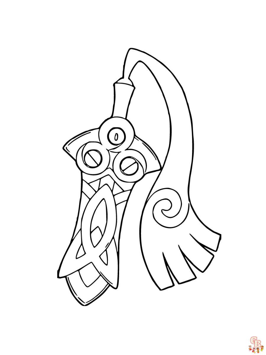 Honedge coloring page