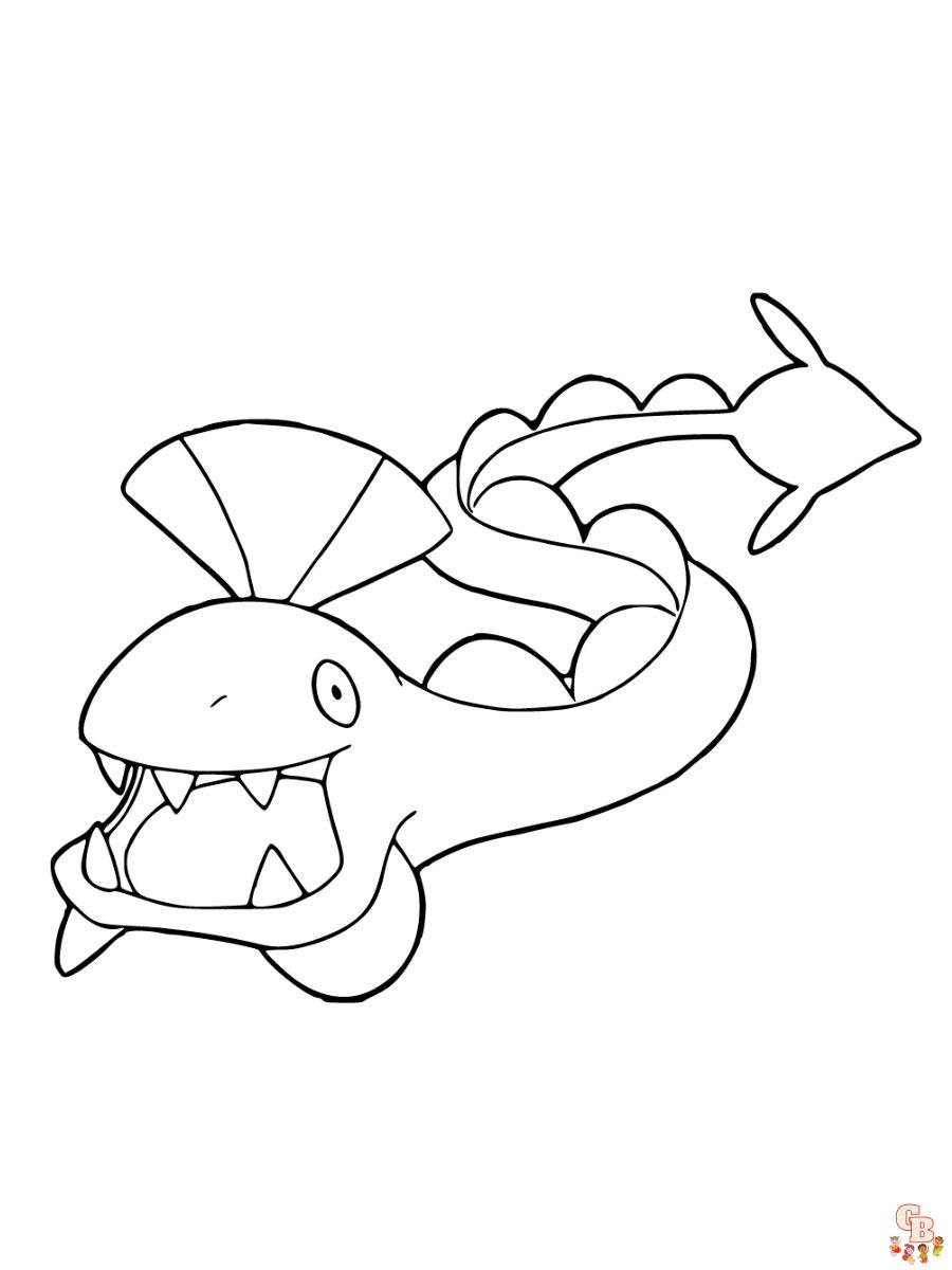 Huntail coloring pages