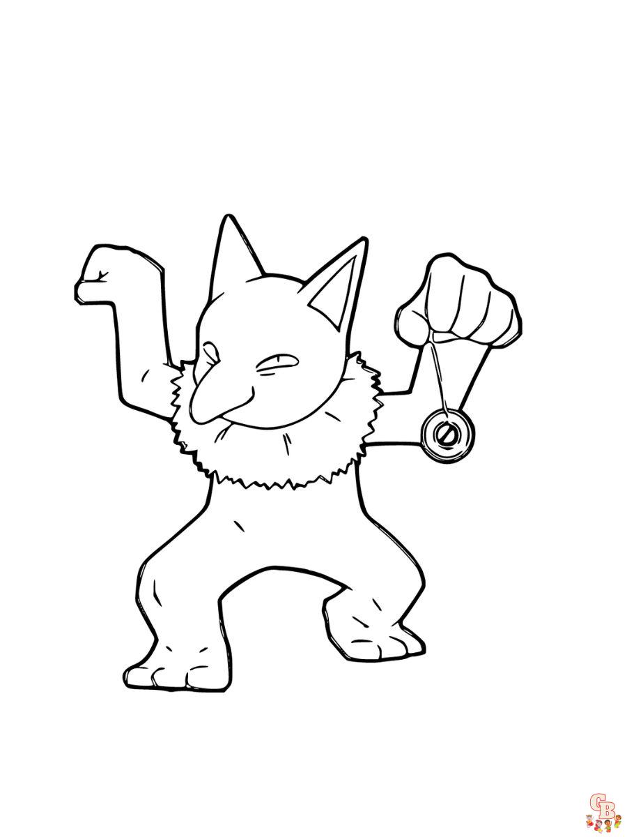 Hypno coloring pages