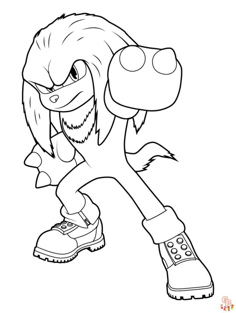 100+ Sonic the Hedgehog Coloring Pages Free - GBColoring