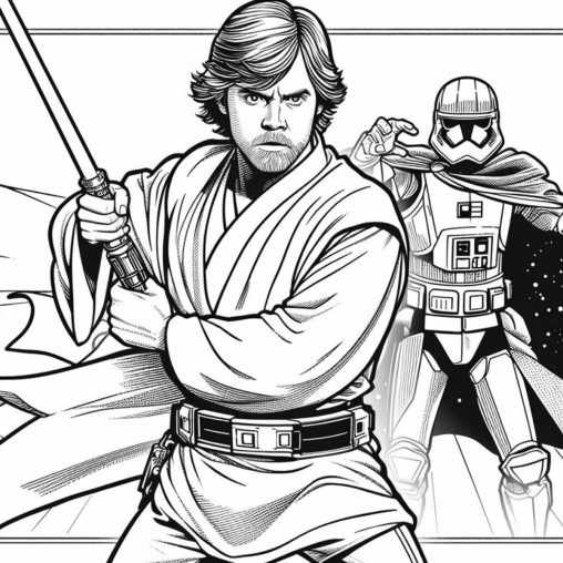 Star Wars Coloring Pages - Free & Printables for Kids and Adults