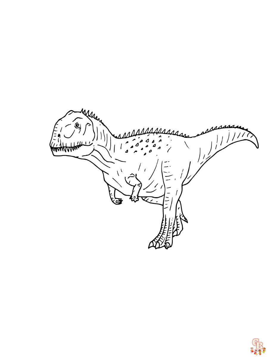 Dinosaur coloring pages