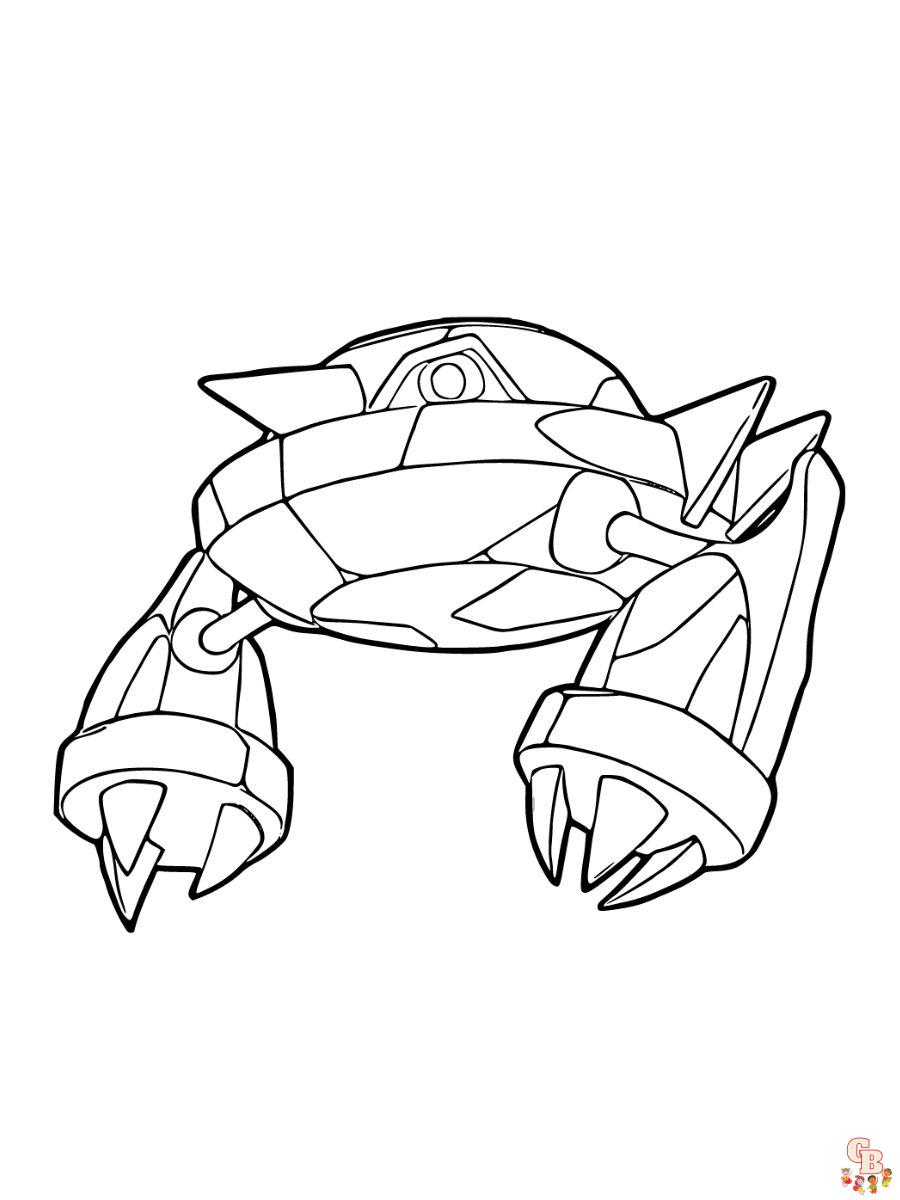 Metang coloring pages