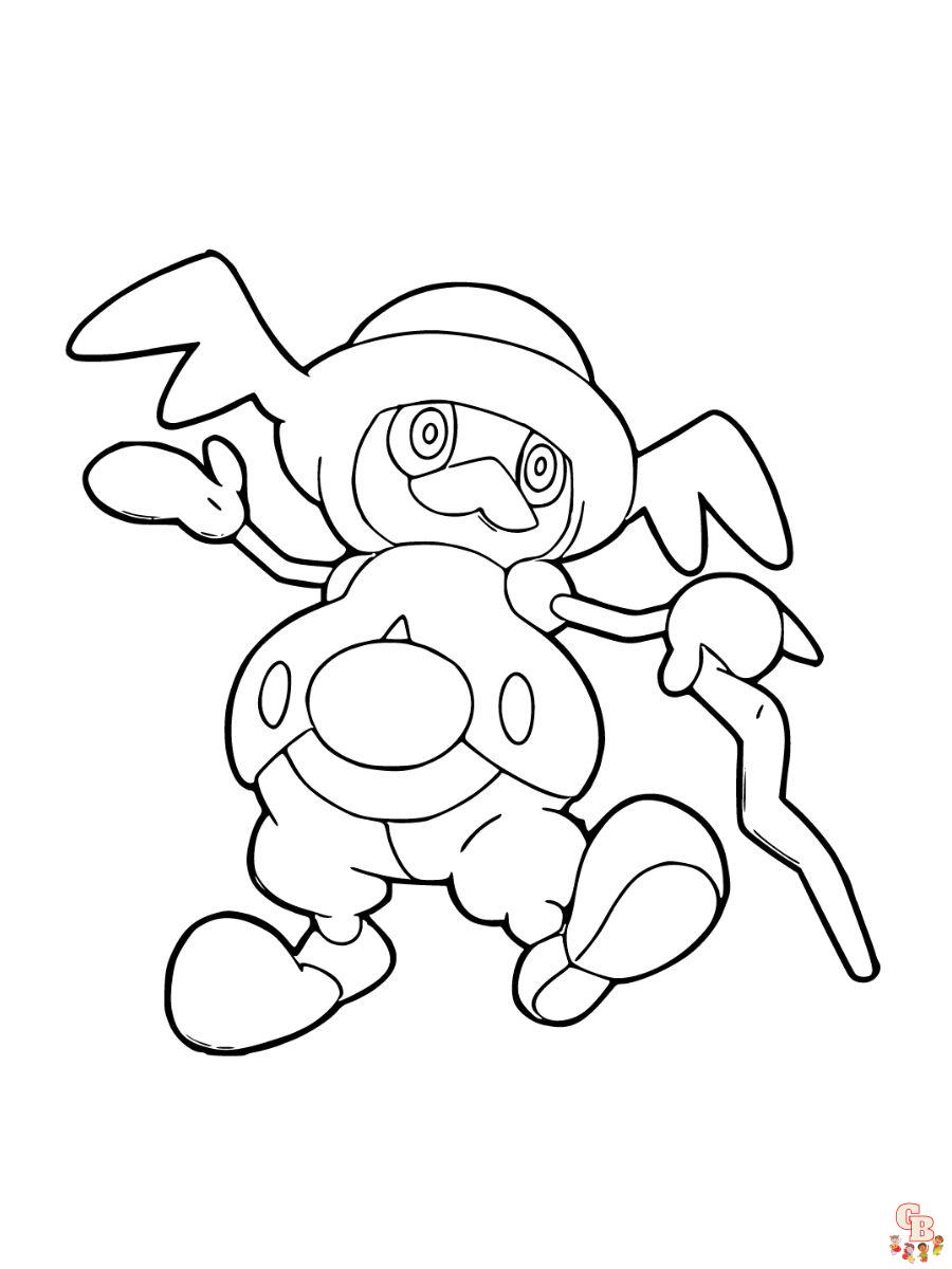 Mr. Rime Coloring Pages