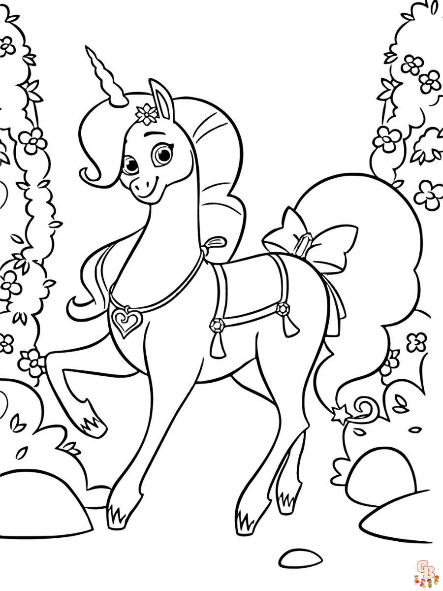 Desenhos para colorir de Nella, a Princesa Cavaleiro grátis