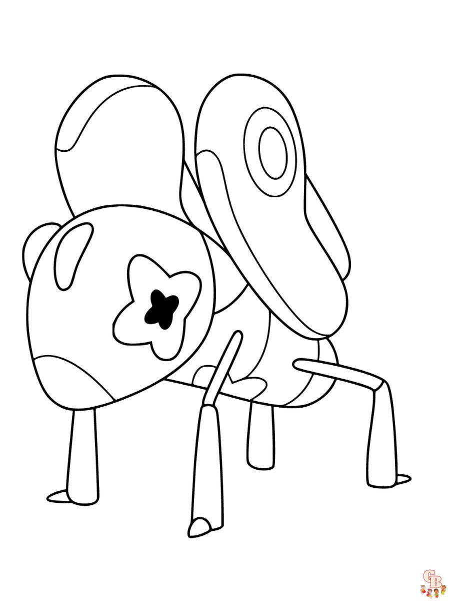 Nymble coloring page