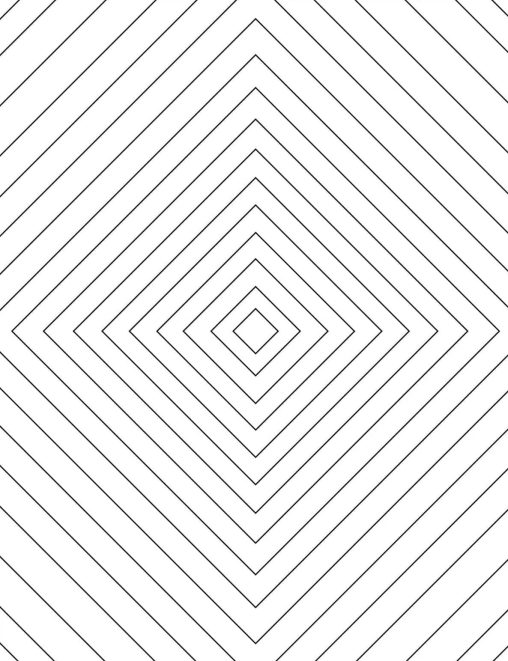 Printable Optical Illusion Coloring Pages Free For Kids And Adults