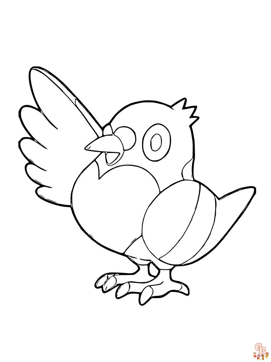 Pidove coloring page