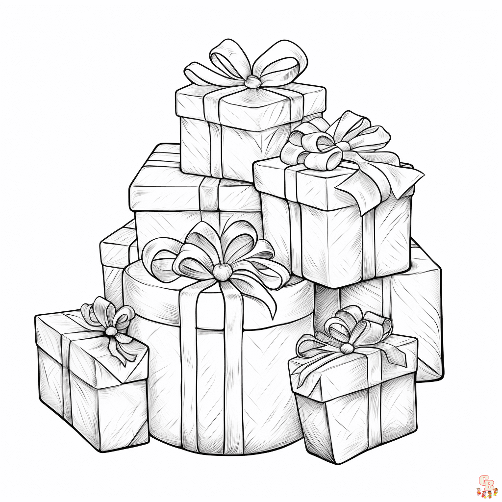 Present Coloring Pages