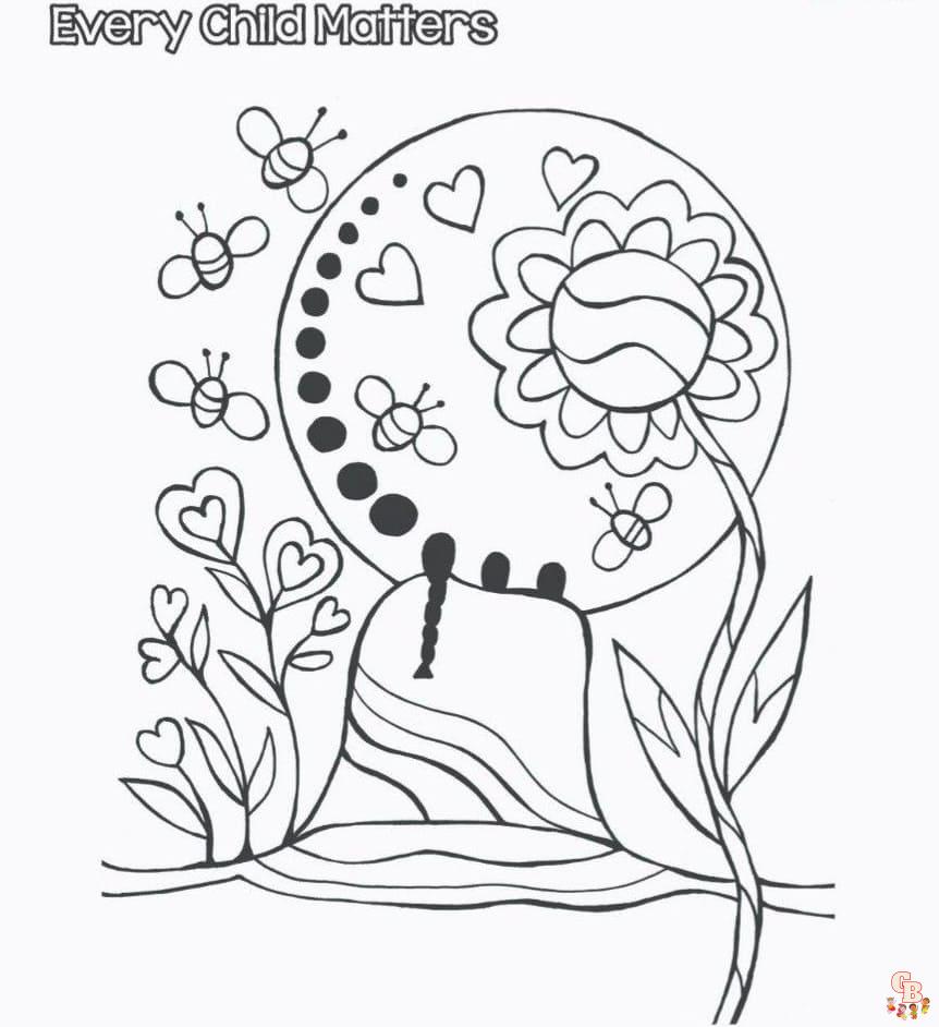 Printable Every Child Matters coloring sheets