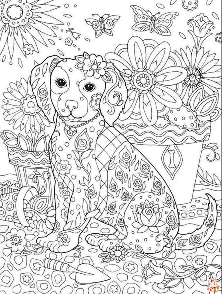 Printable detailed coloring sheets