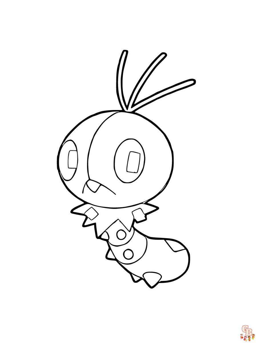 Scatterbug coloring page