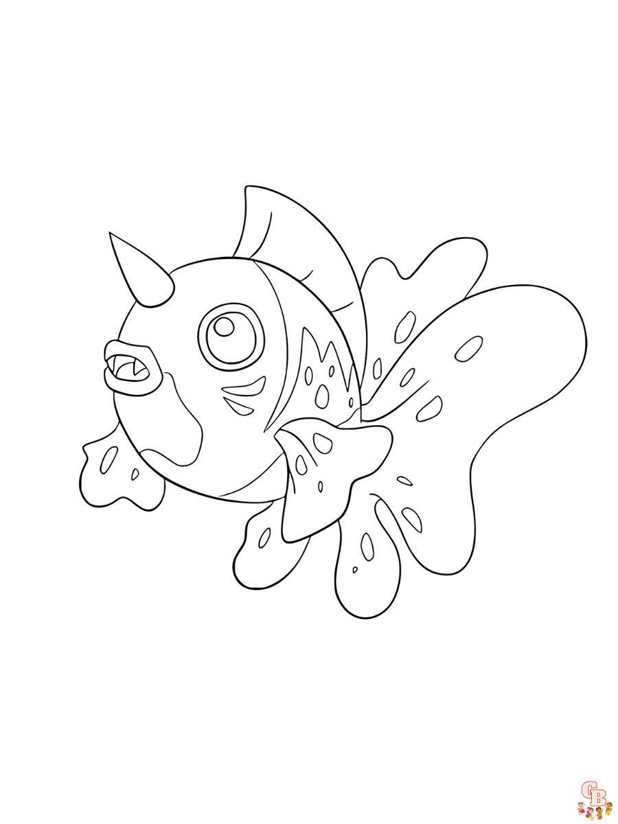 Seaking coloring pages