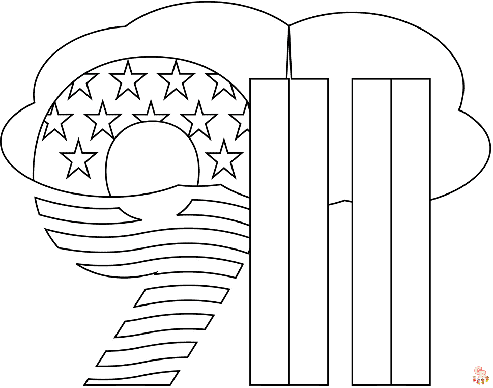 9/11 Coloring Pages