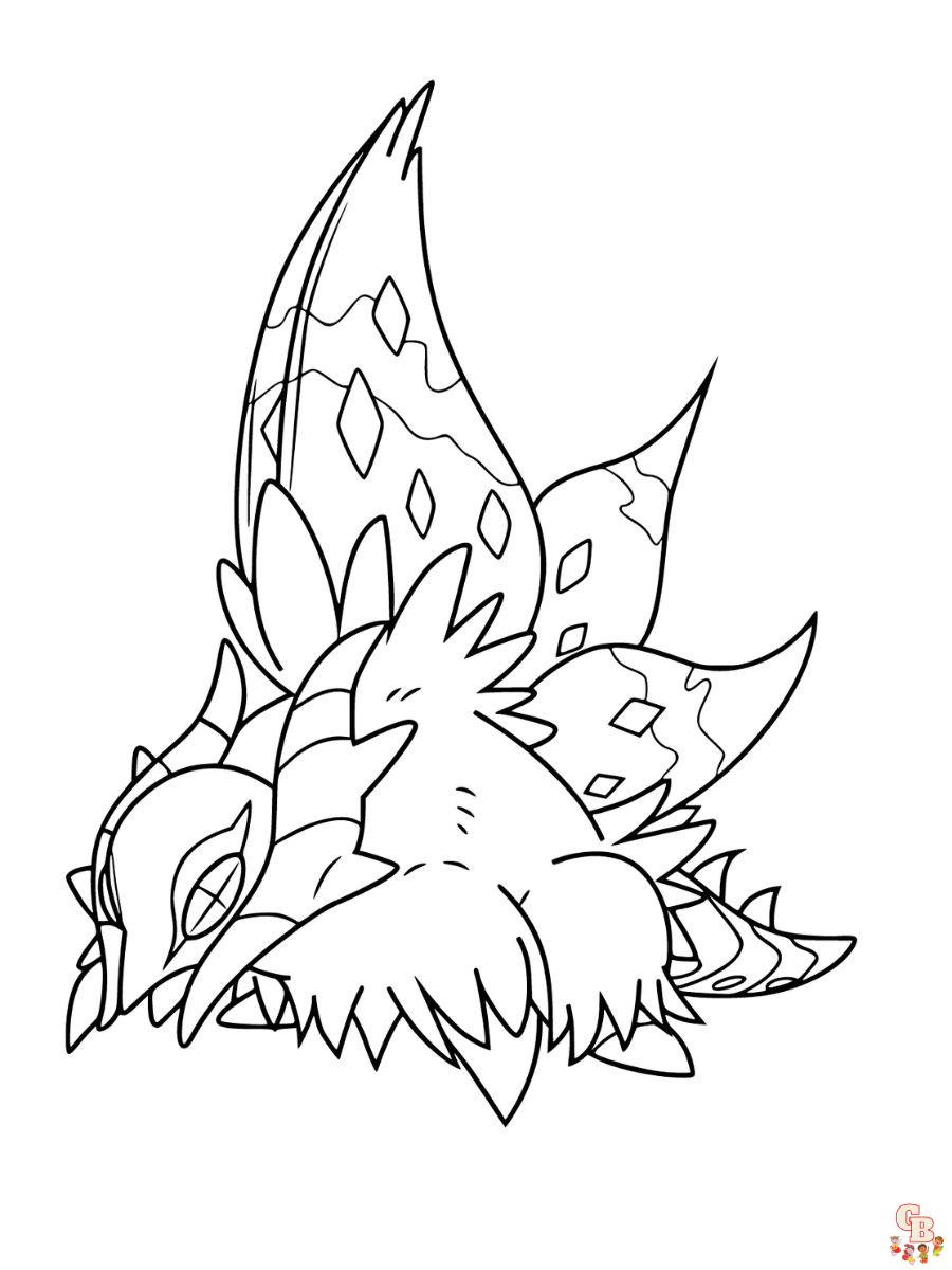 Slither Wing coloring page