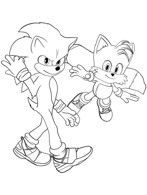 100+ Sonic the Hedgehog Coloring Pages Free - GBColoring