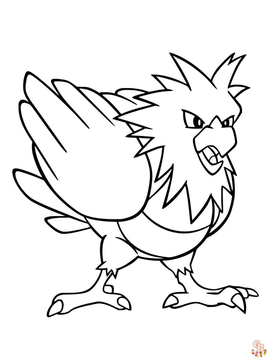 Spearow Coloring pages