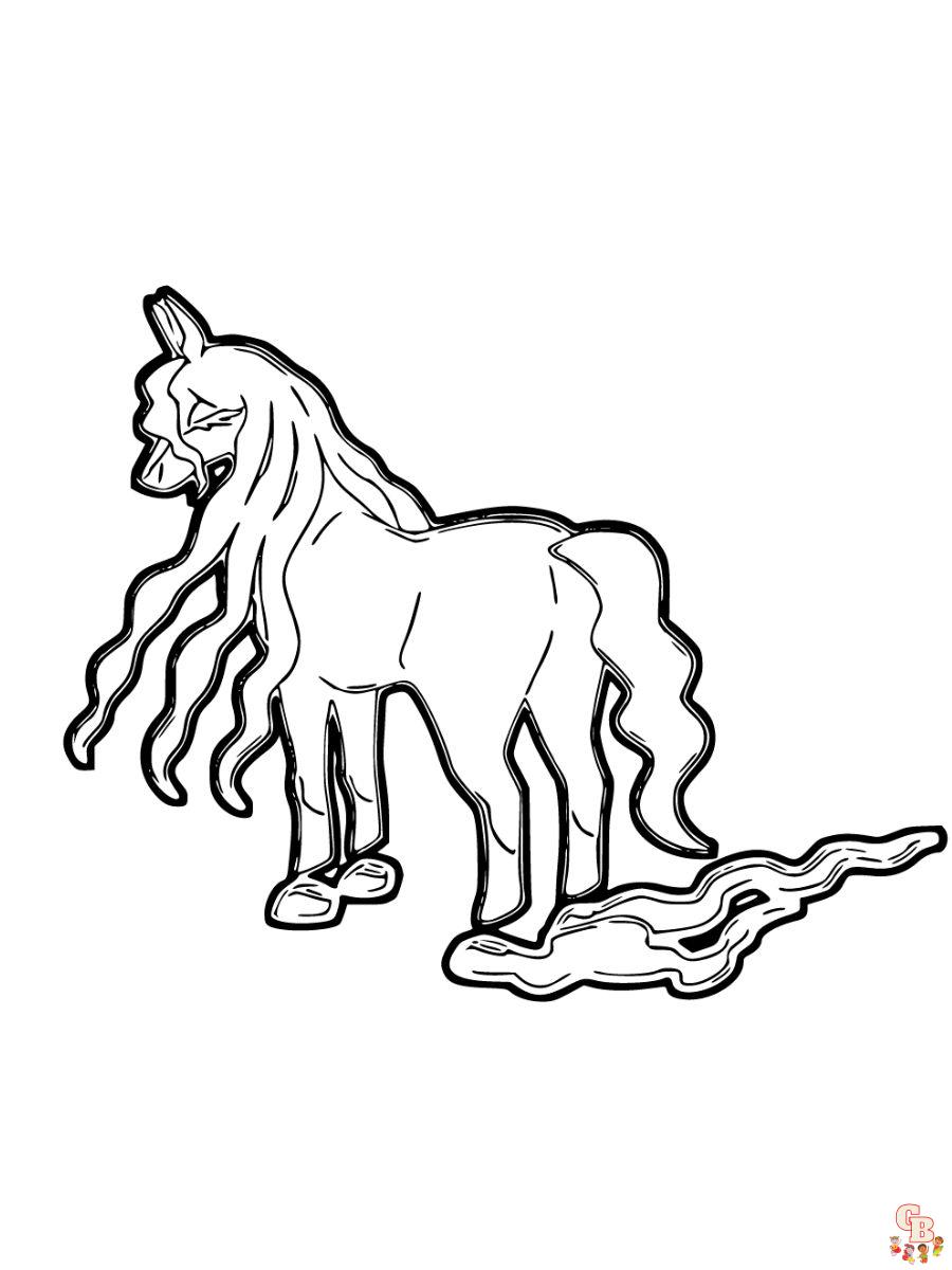 Spectrier coloring page