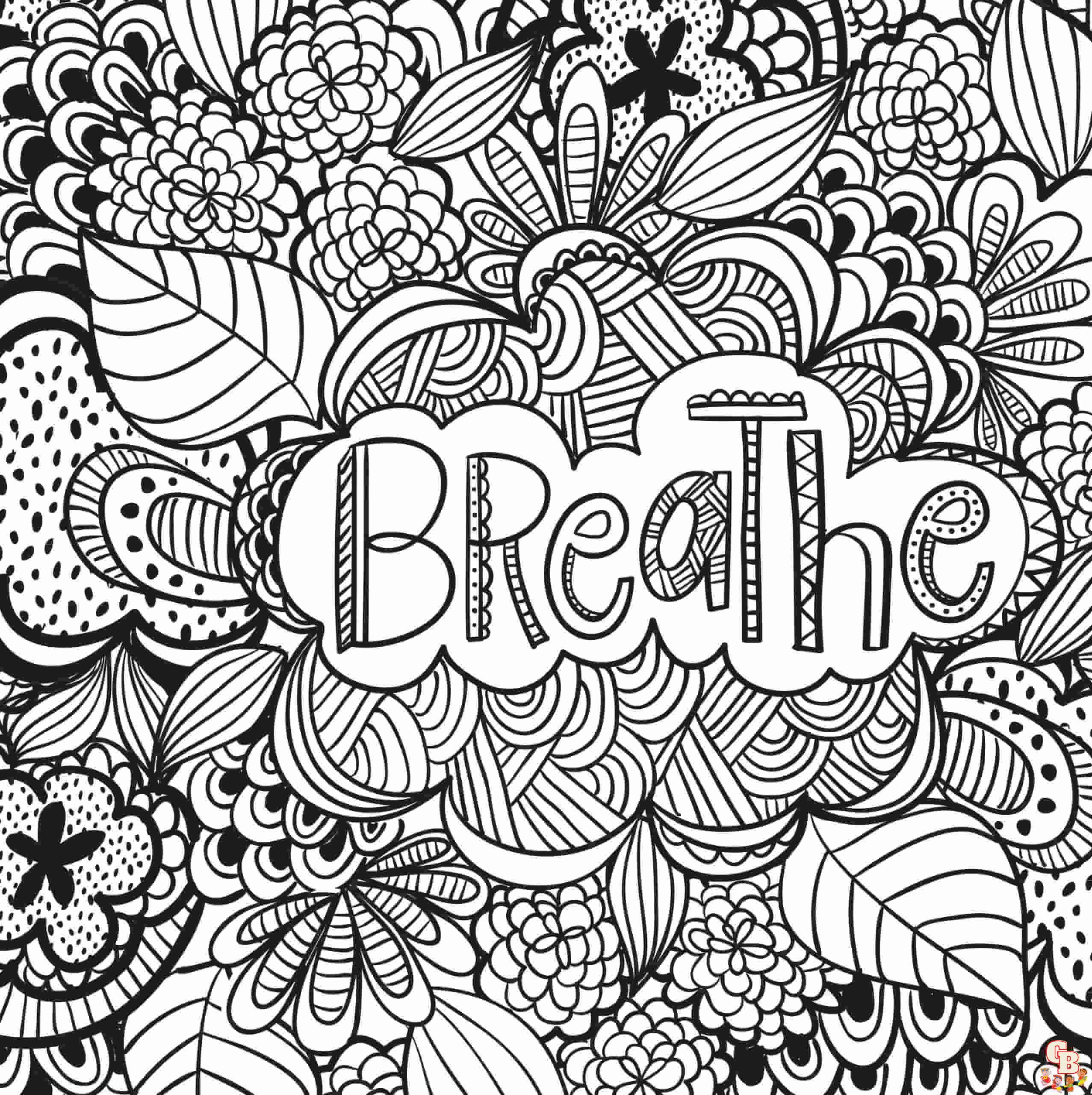 Stress Relief Coloring Pages 14
