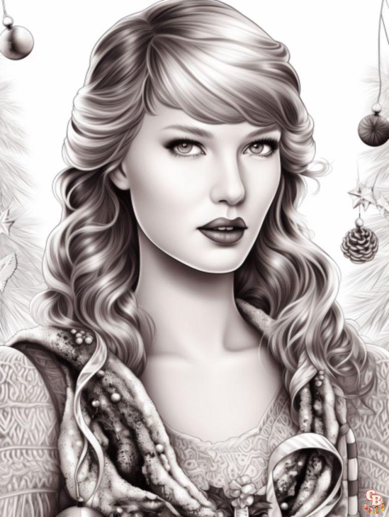 Printable Taylor Swift Coloring Pages Free For Kids And Adults