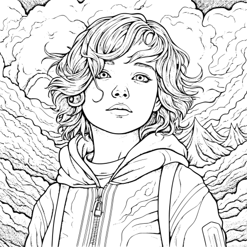 Printable Teenage Coloring Pages Free For Kids And Adults
