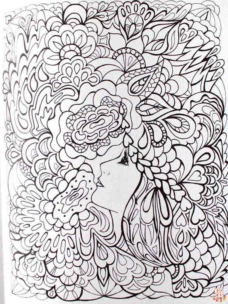 Therapy coloring pages to print