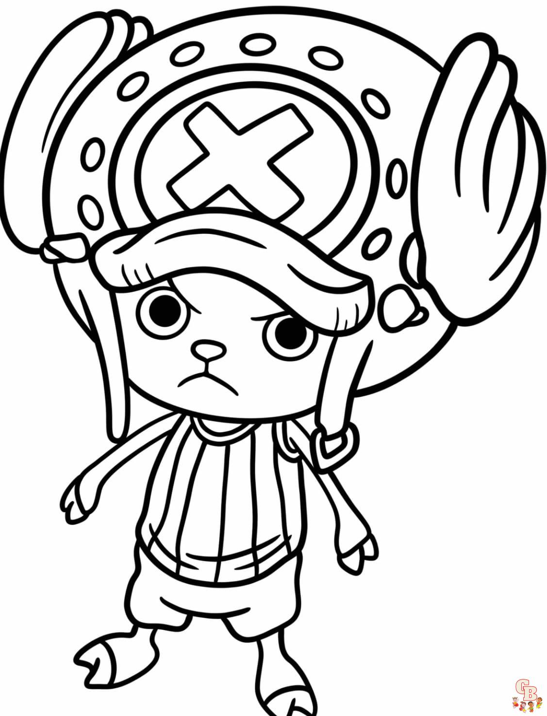 One Piece coloring pages