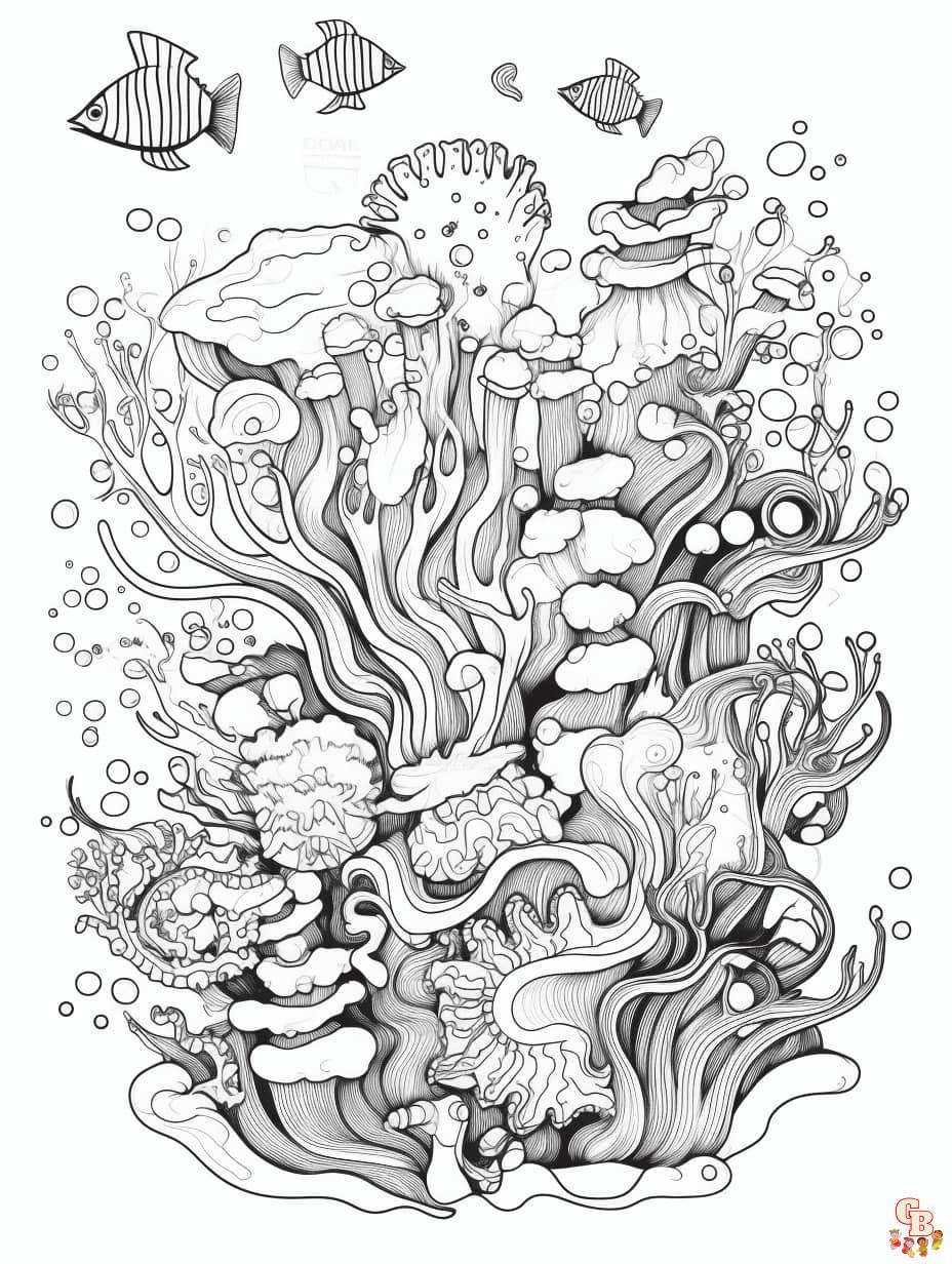 Under Sea Coloring Pages
