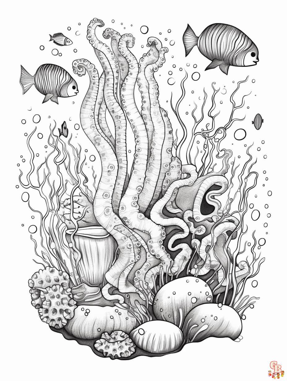 Under the Sea coloring pages free