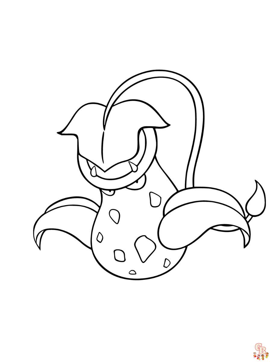 Victreebel coloring pages