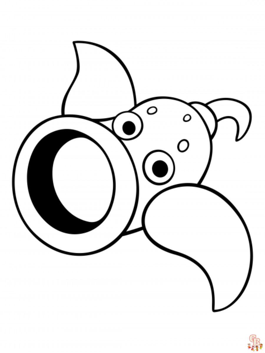 Weepinbell coloring pages