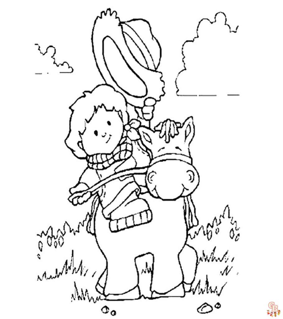 Western coloring pages printable free