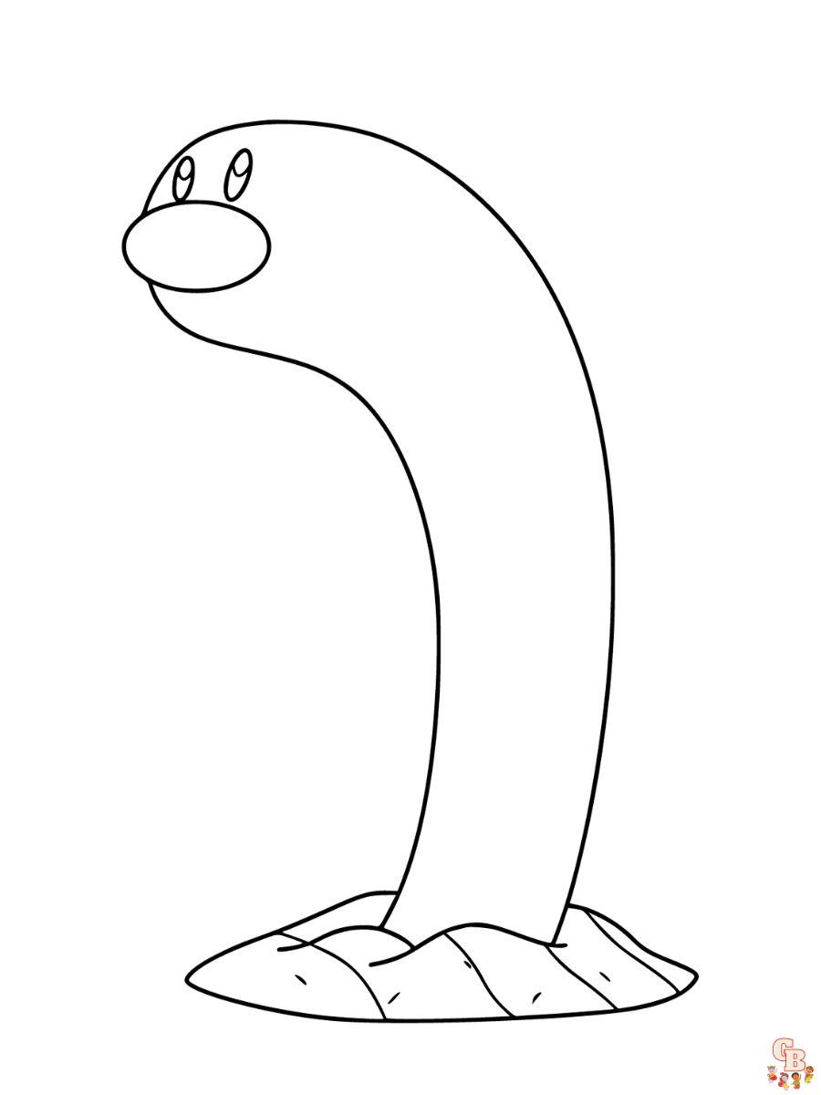 Wiglett coloring page