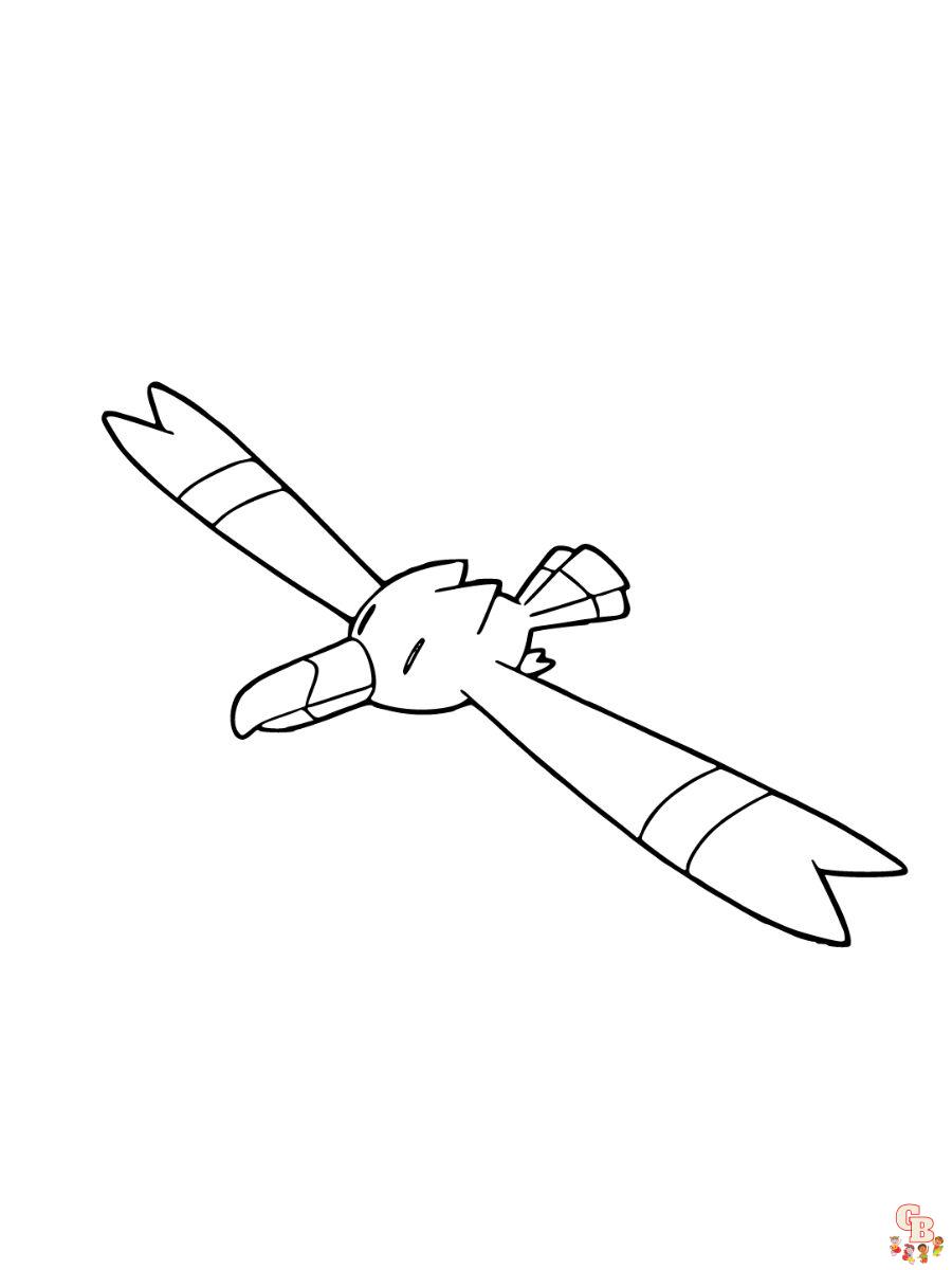 Wingull coloring pages