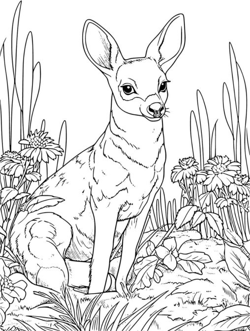 Free Spring coloring pages for kids 2023