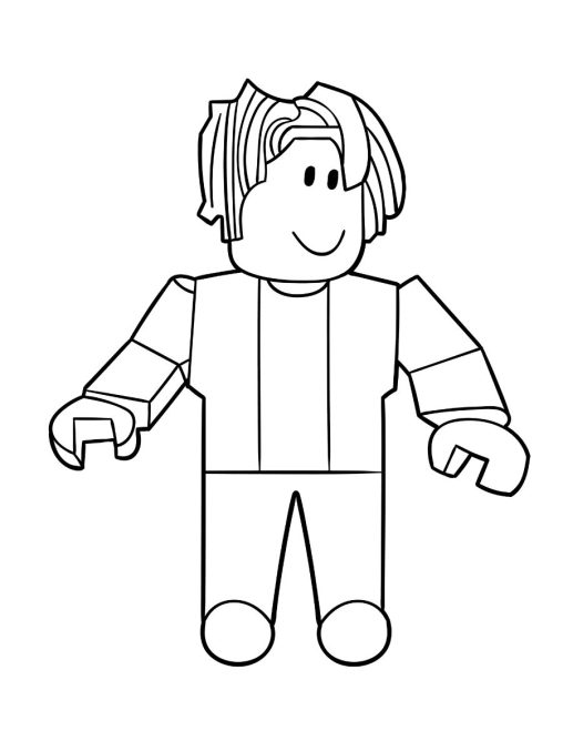 Free Roblox Coloring Pages for Kids to Print | GBcoloring