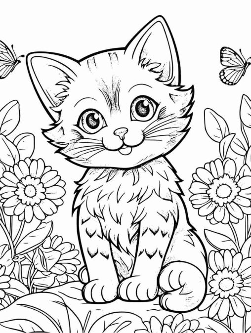 Explore the World of Cats with Free Printable Cat Coloring Pages