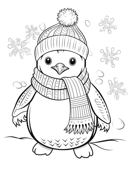 Penguin Coloring Pages: Printable, Free & Fun For Kids!