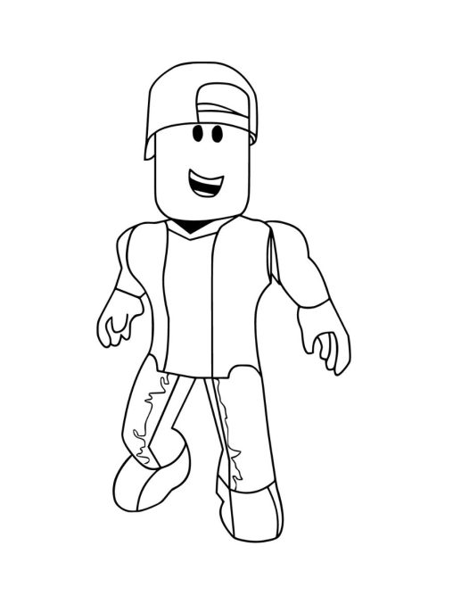 Free Roblox Coloring Pages for Kids to Print | GBcoloring