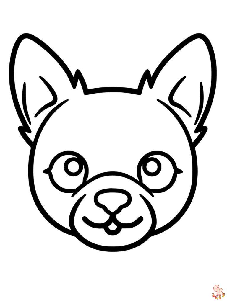 Dog coloring pages to print - GBcoloring
