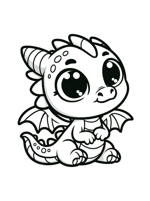 Dragon Coloring Pages Printable and Free
