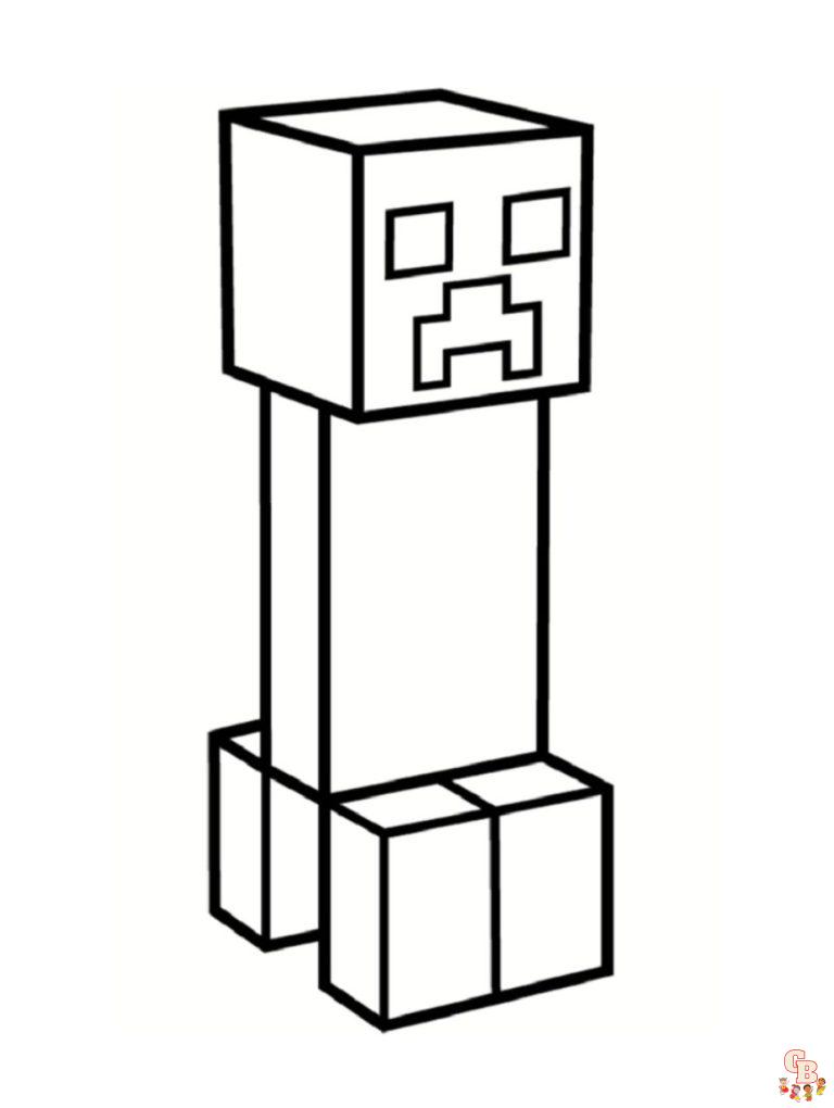 Minecraft Coloring Pages: Free & Printable for Kids and Adults