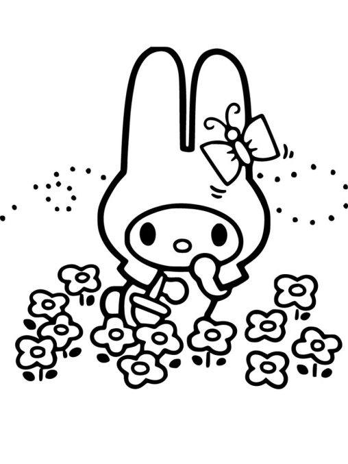 Top My Melody Coloring Pages for kids - GBcoloring