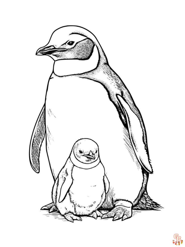 Penguin Coloring Pages: Printable, Free & Fun for Kids!